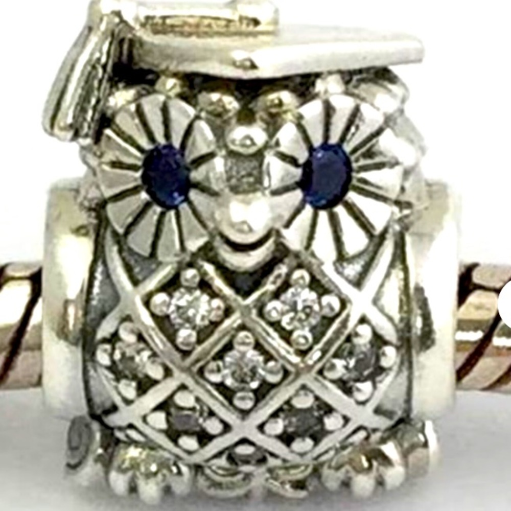 Pandora Graduate Owl Charm